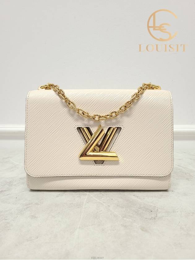 Used luxury goods Lewis It MM Quartz white Epi twist shoulder cross bag - LOUIS VUITTON - BALAAN 1