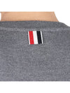 Men's Stripe Wool Knit Top Grey - THOM BROWNE - BALAAN 9