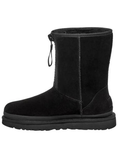 Classic Short Zipper Tape Logo Winter Boots Black - UGG - BALAAN 2