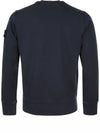 Wappen Patch Crew Neck Sweatshirt Navy - STONE ISLAND - BALAAN 3