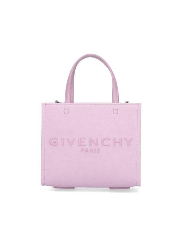 Embroidered G Logo Tote Bag Pink - GIVENCHY - BALAAN 1