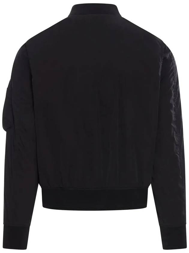 Chrome-R Multipocket Bomber Jacket Black - CP COMPANY - BALAAN 3