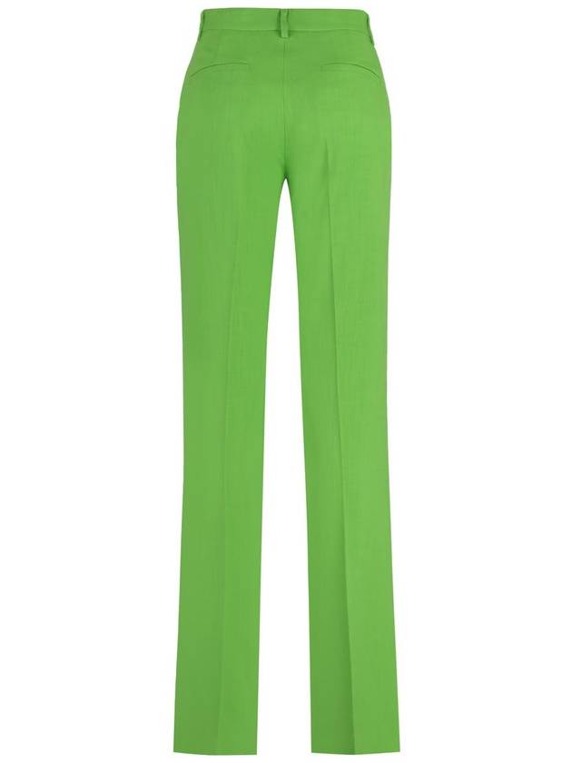 Msgm Flared Viscose Trousers - MSGM - BALAAN 1