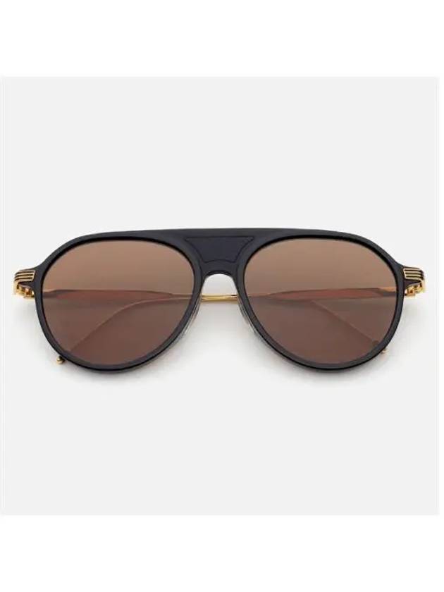 EYEWEAR TB 809 C NVY GLD 57 AF - THOM BROWNE - BALAAN 1