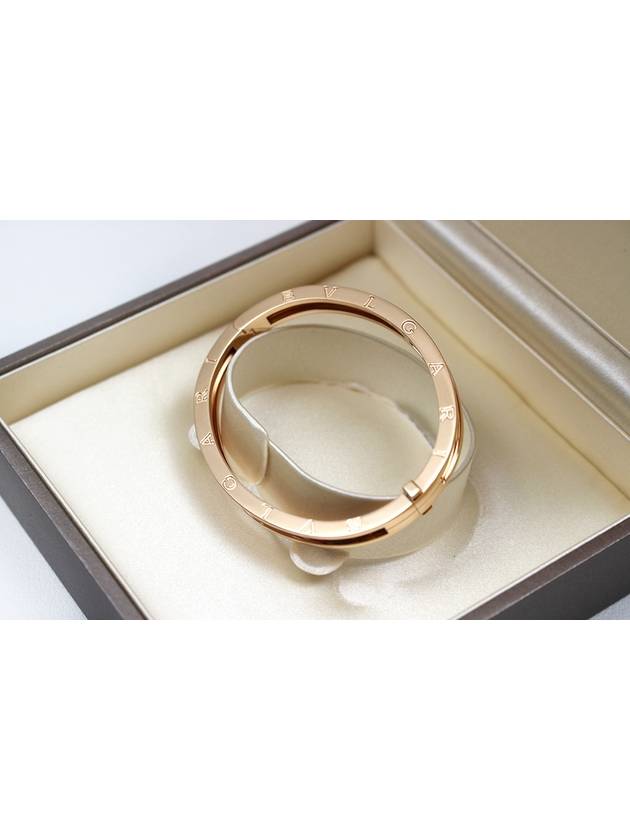 B Zero1 Bangle Rose Gold Bracelet 350942 - BVLGARI - BALAAN 2