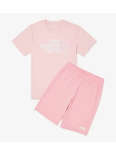 The North Face KIDS Go Out Crew Set NT7UQ16U PAP - THE NORTH FACE - BALAAN 1