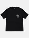 Tough Gear Short Sleeve T-Shirt Black - STUSSY - BALAAN 3