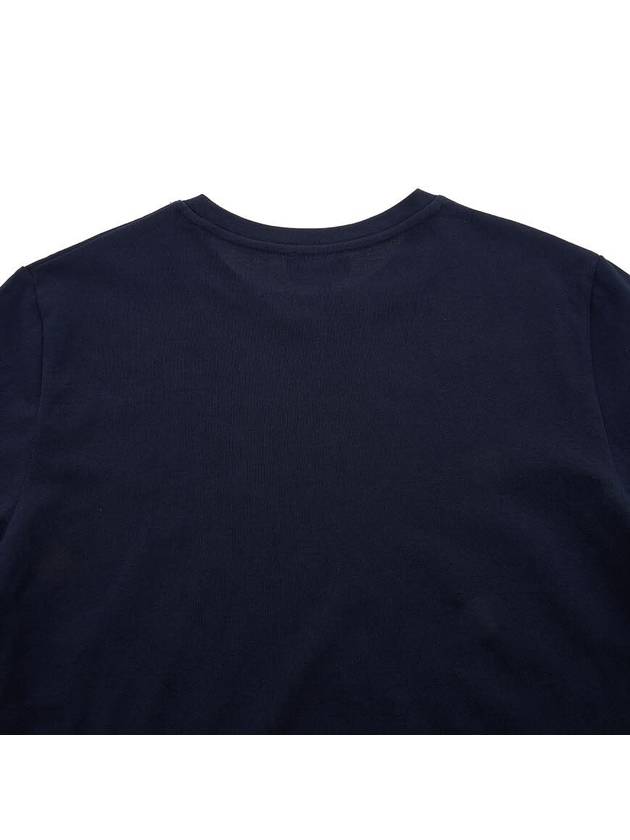 VPC Logo Organic Cotton Short Sleeve T-Shirt Navy - A.P.C. - BALAAN 8