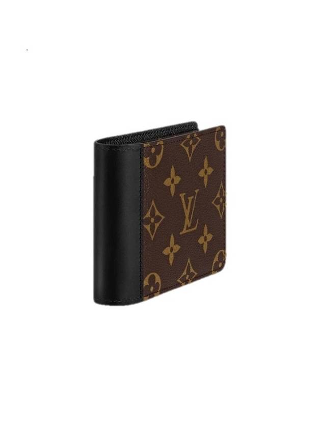 Multiple Half Wallet Brown Black - LOUIS VUITTON - BALAAN 3