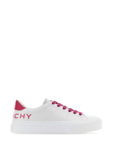 City Sports Leather Low Top Sneakers White - GIVENCHY - BALAAN 1