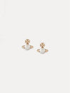 Balvina Pearl Earrings Pink Gold - VIVIENNE WESTWOOD - BALAAN 2