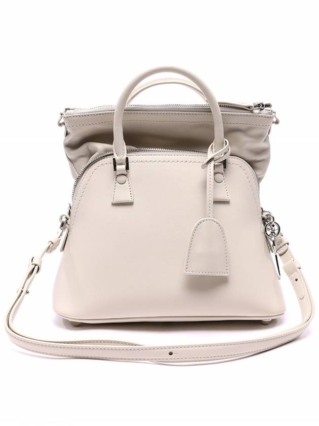 5AC Mini Tote Bag Light Grey - MAISON MARGIELA - BALAAN 6