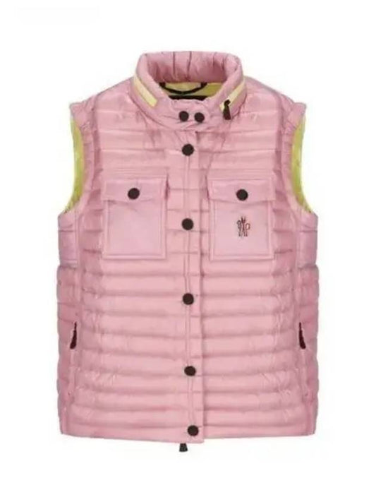 Gumiane Quilted Vest Pink - MONCLER - BALAAN 2