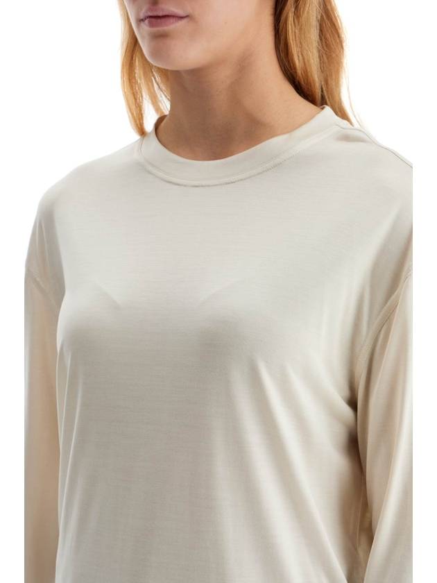 long-sleeved silk t-shirt for - LEMAIRE - BALAAN 4