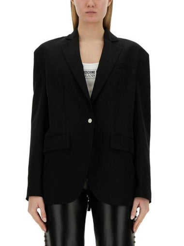 Jacket 05143224 0555 BLACK - MOSCHINO - BALAAN 1