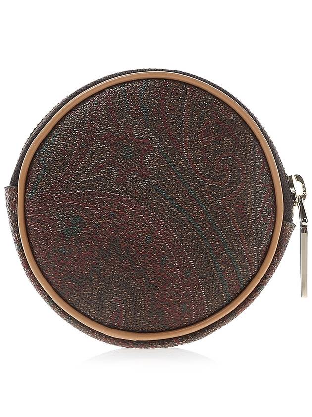 Paisley Round Pouch Brown - ETRO - BALAAN 4