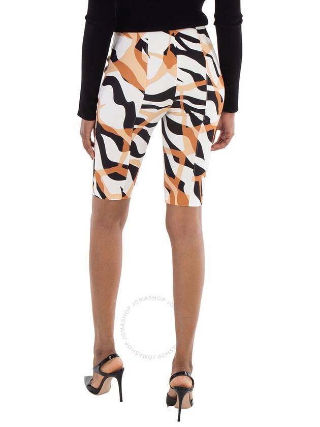 Roberto Cavalli Ladies Macro Tiger Twiga Bermuda Shorts, Brand Size 42 (US Size 8) - ROBERTO CAVALLI - BALAAN 3