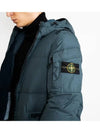 Men's Wappen Patch Crinkle Wraps Padding Dark Green - STONE ISLAND - BALAAN 5