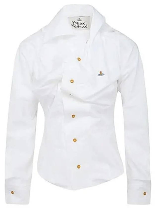 Logo Shirt White - VIVIENNE WESTWOOD - BALAAN 2