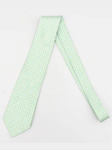 Ferragamo green tie fashion accessories - SALVATORE FERRAGAMO - BALAAN 1