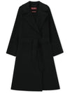 Cles Belt Single Coat Black - MAX MARA - BALAAN 4