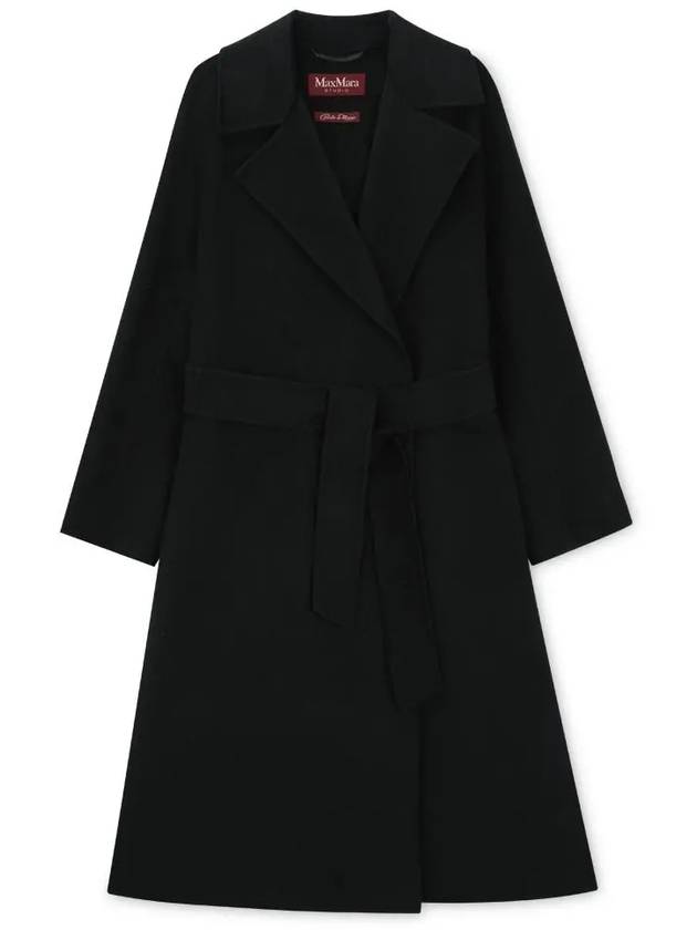 Cles Belt Single Coat Black - MAX MARA - BALAAN 4