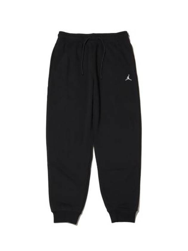 Jordan Brooklyn Fleece Track Pants Black - NIKE - BALAAN 2