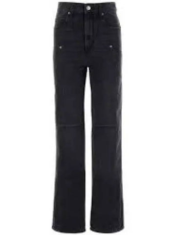 24 VALERIA PA0143FB B1H02E 02FK denim pants 1241302 - ISABEL MARANT - BALAAN 1