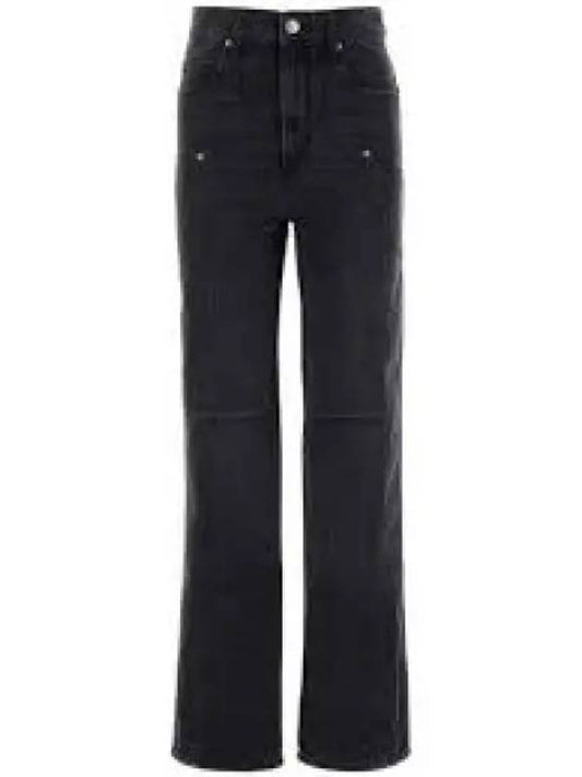 VALERIA PA0143FB B1H02E 02FK Valeria denim pants 1241302 - ISABEL MARANT - BALAAN 1