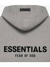 Men's Core Collection Back Logo Hoodie Grey - FEAR OF GOD ESSENTIALS - BALAAN 6