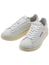 Dallas White Tab Leather Low Top Sneakers White - AUTRY - BALAAN 2