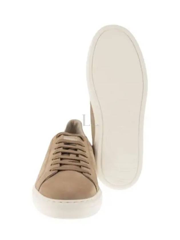 Suede Low Top Sneakers Beige - BRUNELLO CUCINELLI - BALAAN 2