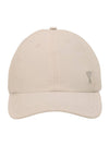 De Coeur Logo Ball Cap White - AMI - BALAAN 1