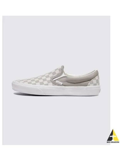 Classic Canvas Slip-On Block Grey - VANS - BALAAN 2