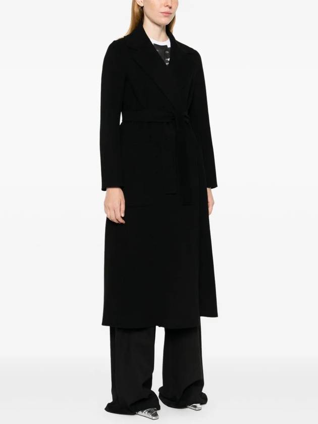 Paolore Wool Robe Single Coat Black - S MAX MARA - BALAAN 4