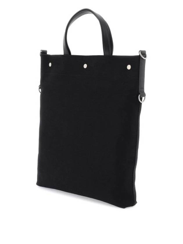 North South Universite Tote Bag Black - SAINT LAURENT - BALAAN 4