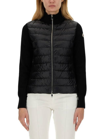 ZIPPERED CARDIGAN - MONCLER - BALAAN 1