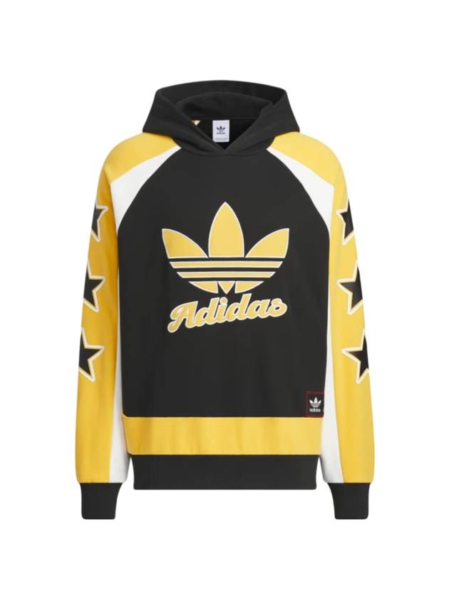 BB Retro Street Hoodie Yellow Black - ADIDAS - BALAAN 1