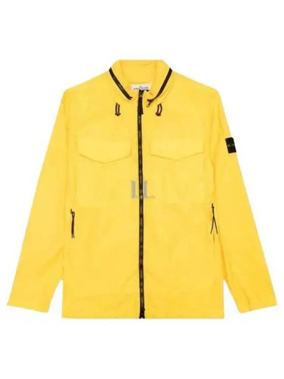 Waffen Naslan Light Watro Zip-up Jacket Yellow - STONE ISLAND - BALAAN 2