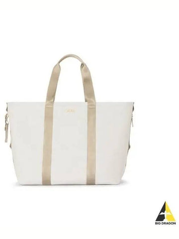 Alpha Bravo Essential Large East West Tote Bag OFFWHITE Off White Tan 148968A224 - TUMI - BALAAN 1