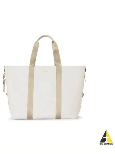 Alpha Bravo Essential Large East West Tote Bag OFFWHITE Off White Tan 148968A224 - TUMI - BALAAN 1