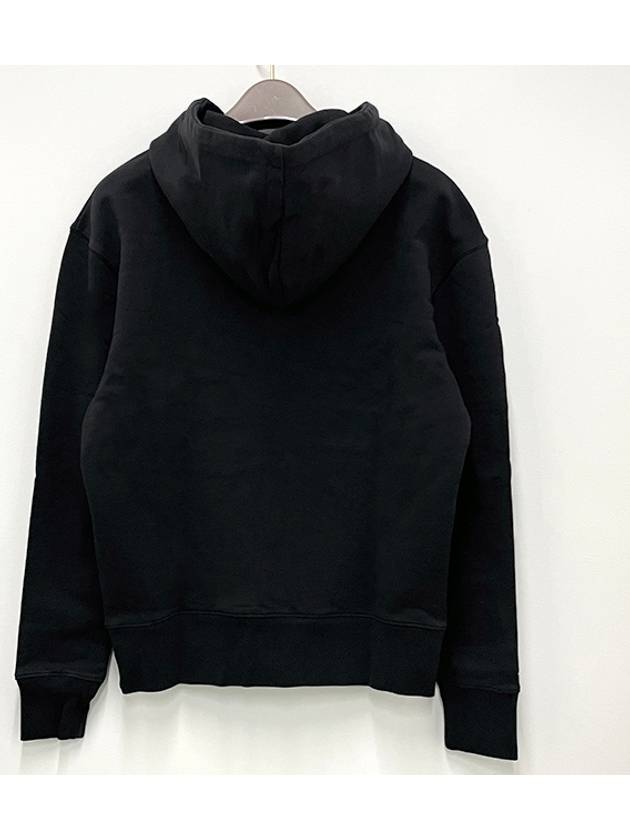 Chillax Fox Patch Classic Hoodie Black - MAISON KITSUNE - BALAAN 4