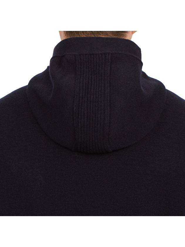 Metropolis Hooded Knit Top Navy - CP COMPANY - BALAAN 8