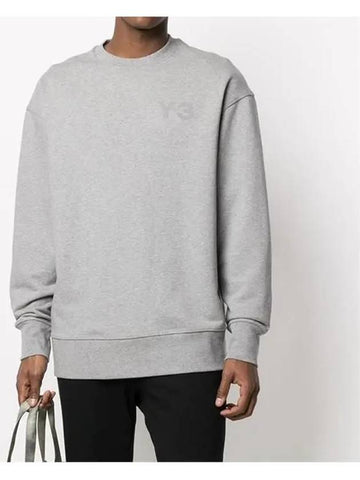 Y3 Logo Classic Loose Fit Sweatshirt - YOHJI YAMAMOTO - BALAAN 1