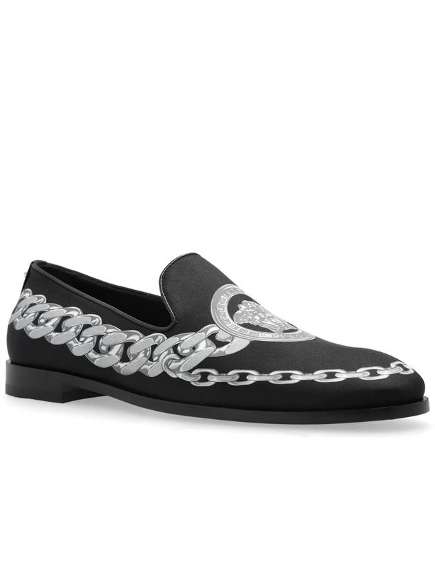 Versace Printed Shoes, Men's, Black - VERSACE - BALAAN 4