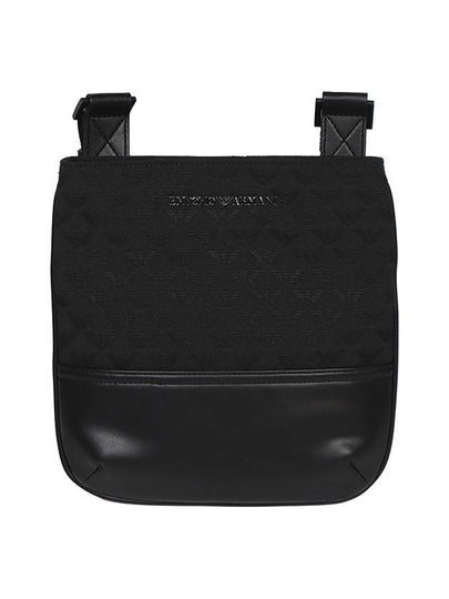 Monogram Jacquard Cross Bag Black - EMPORIO ARMANI - BALAAN 2