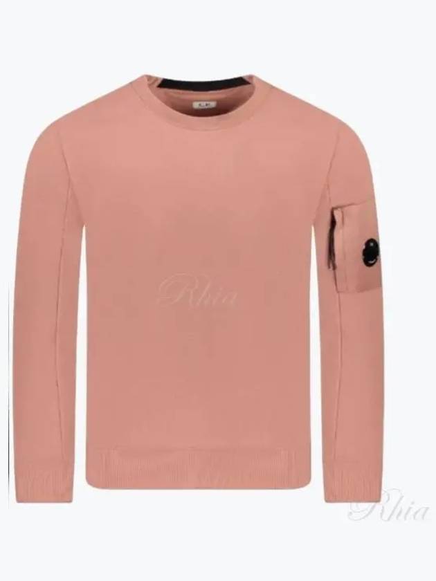 Diagonal Raised Fleece Sweatshirt Pink - CP COMPANY - BALAAN 2