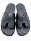 Izmir Sandal Calfskin & Noir - HERMES - BALAAN 3