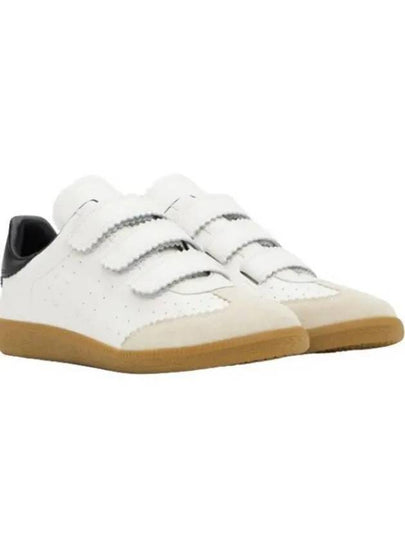 Bethy Velcro Low Top Sneakers White Black - ISABEL MARANT - BALAAN 2