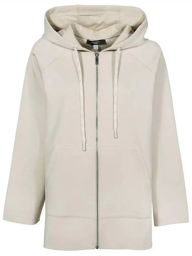 NAUSICA hooded zipup light beige 2359110137 001 - MAX MARA - BALAAN 1